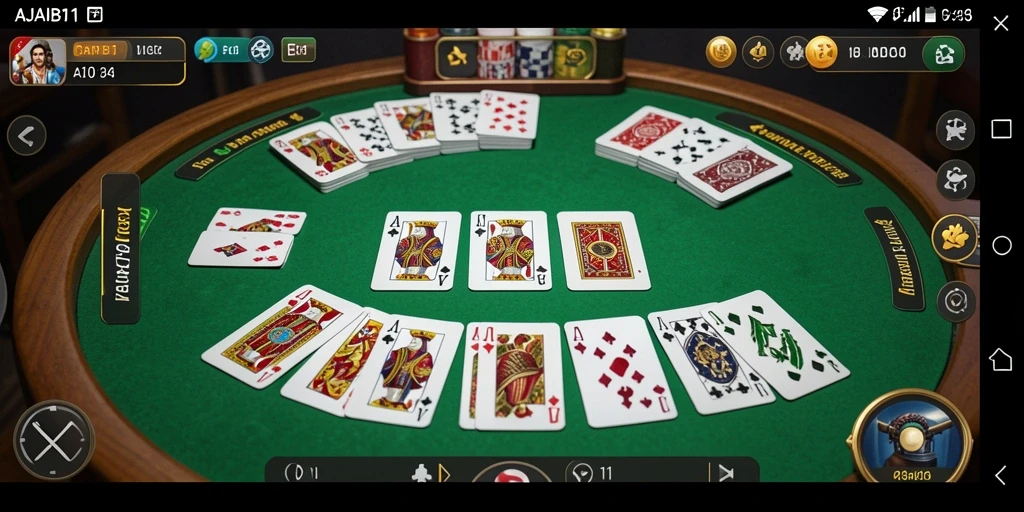 Gameplay AJAIB11 yang seru dan menantang dalam permainan Gaple.