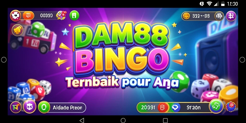 Tampilan gameplay Bingo yang seru dan mengasyikkan di DAM88.