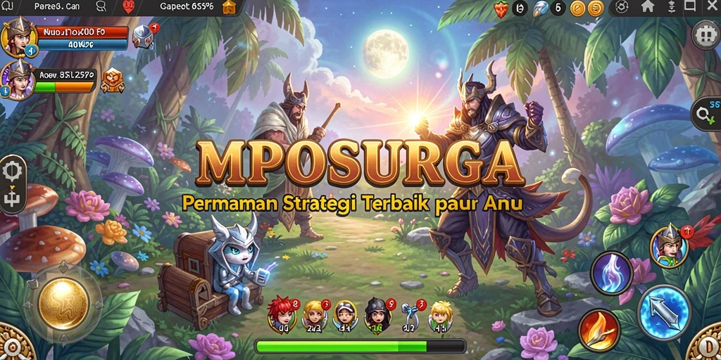 Tampilan menarik dari gameplay MPOSURGA yang menegangkan.