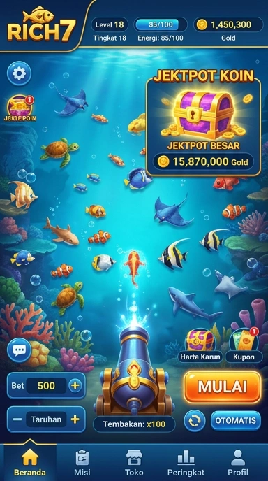 Fitur unggulan dari aplikasi rich7 yang memudahkan pengguna.